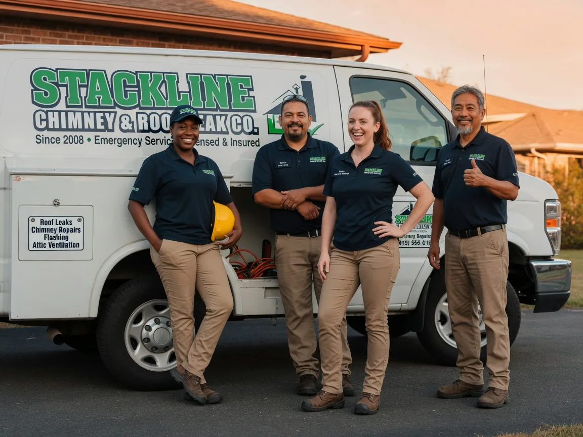 Chimney flashing repair company in Markham, IL